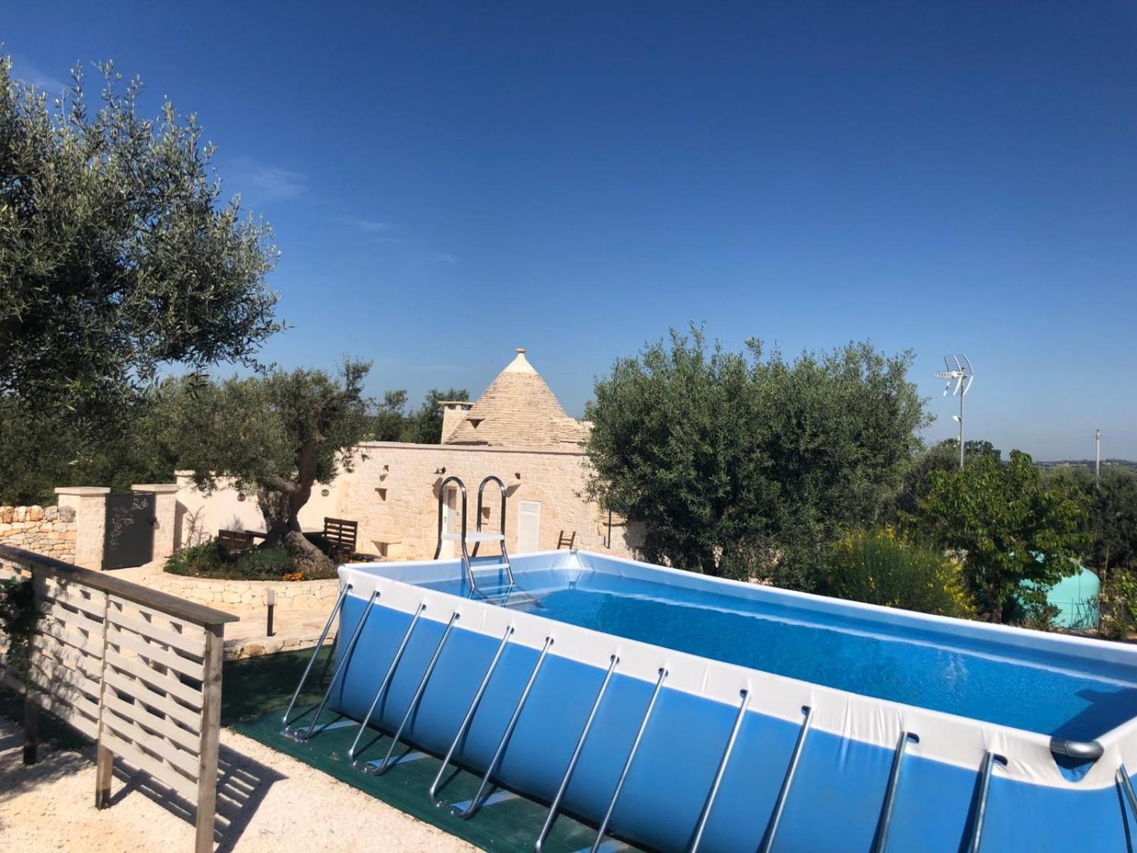דירות אלברובלו Trullo Dell' Edera Con Piscina Privata מראה חיצוני תמונה
